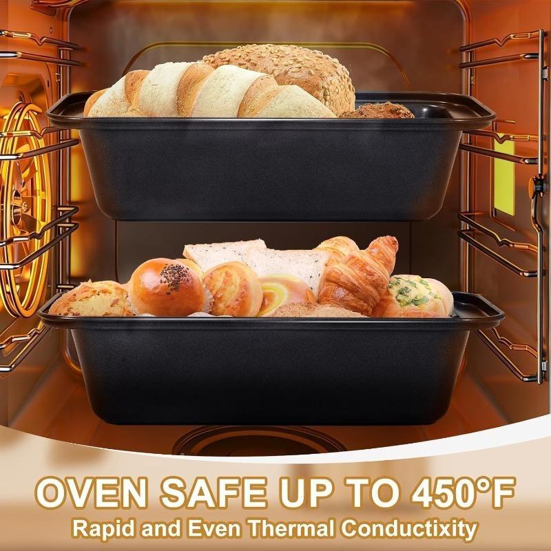 Loaf Pan Rectangle Toast Bread Mold Cake Mold Carbon Steel Loaf Pastry Baking Bakeware DIY Non Stick Pan Baking Supplies