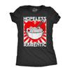 Unisex Shirt Cotton Oversize Large Size Womens Hopeless Ramentic T Shirt Funny Ramen Noodle Takeout Lovers Tee for