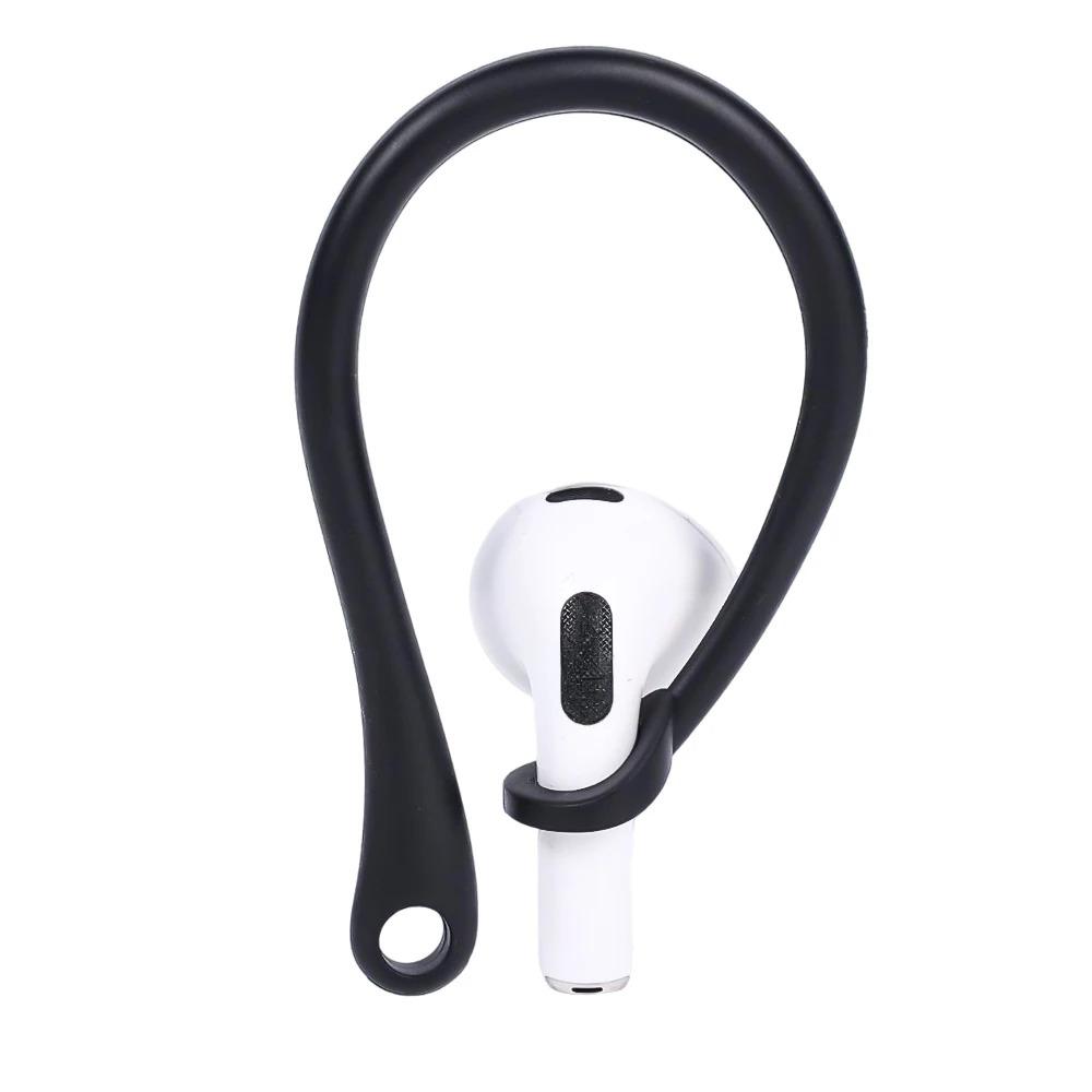 1-6Pairs Silicone Ear Hooks for Apple AirPods Pro Accessories Anti-fall Bluetooth Earphone Holder for AirPods 3 Sports Earhooks