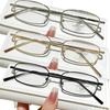 Harajuku Small Square Frame Glasses Women Retro Metal Eyeglasses Clear Reading Spectacle Blue Light Blocking Eyewear