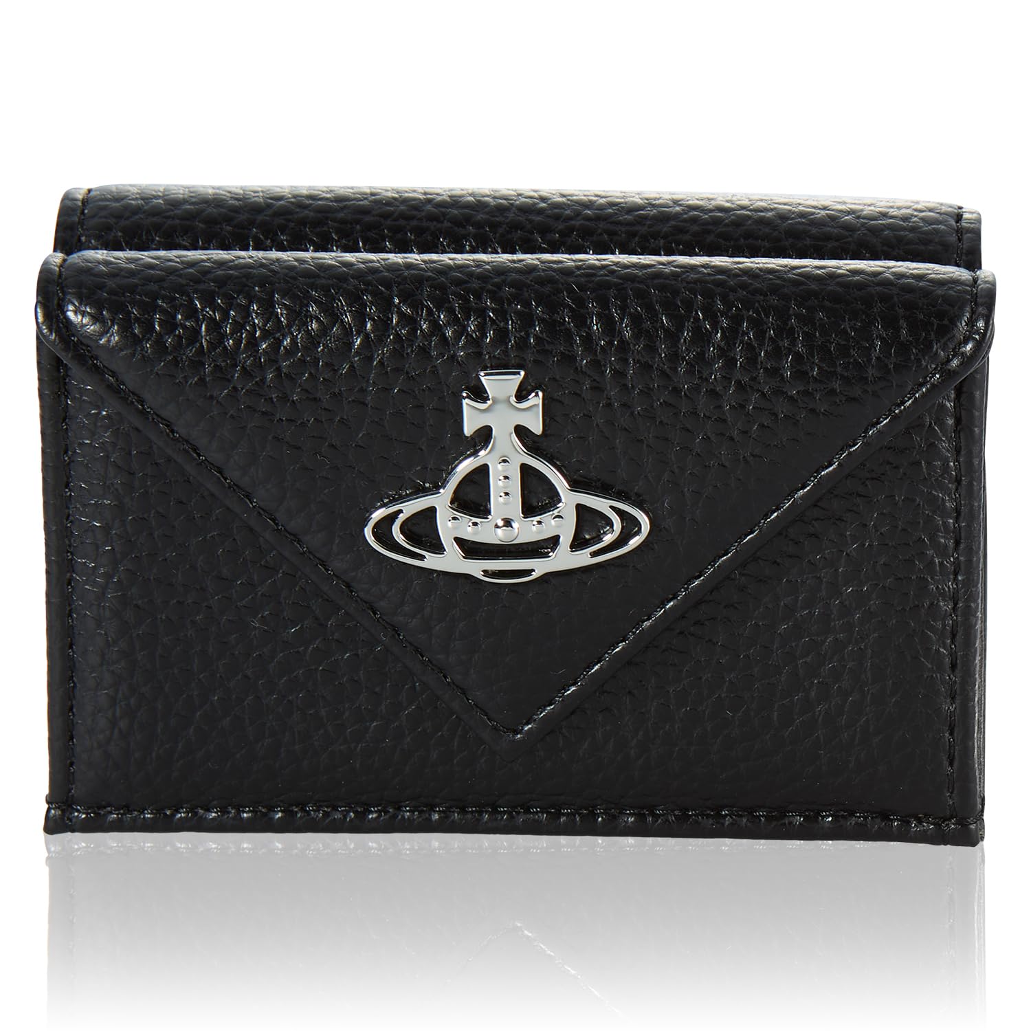

кошелек GRAIN [Vivienne Westwood] тройной сложения RE-VEGAN [предмет] чёрный