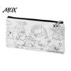 Stationery Organizer Bag DIY Coloring Cartoon Pencil Case, Color Your Own Canvas Pen Zipper Case Bag, Pouch Art Crafts for Students, Kids Holder