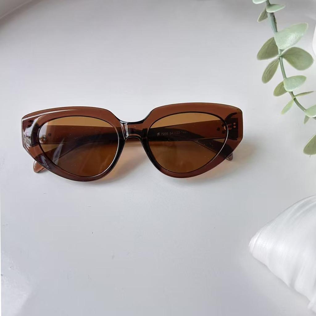 Fashion Female Sunglasses Cat Eye Shape Anti Reflective Vintage Style Sun Glasses for Women and Men UV Protection