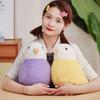Cute Soft Parrot Doll Plush Toy Bird Doll Children Accompany Soothing Rag Doll Girl Birthday Gift