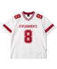 QT8 GARMENTS Lb 3R Football Jersey (Ivory)
