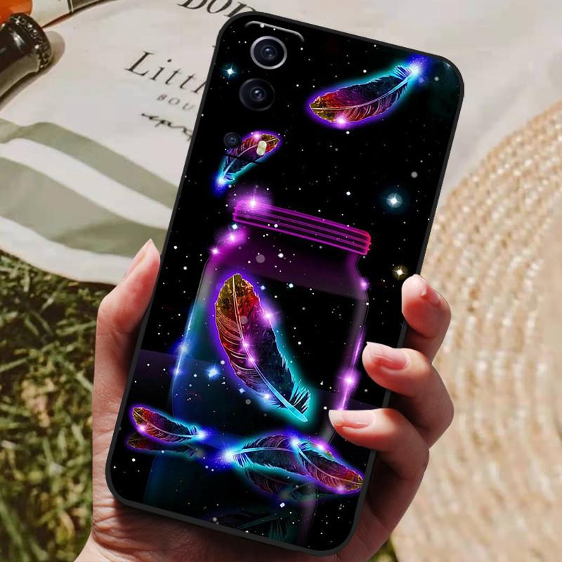 For Coque Vivo Y72 5G Case Silicon Back Cover Phone Case For Vivo Y72 5G Cases Soft Bumper Funda for Vivo Y 72 5G 6.58" Shells