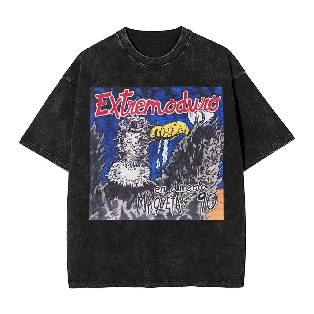 Rock Latino Ritmo y Rebeldía 90s Tour Graphic Unisex Heavyweight Cotton Vintage Black Streetwear T-Shirt