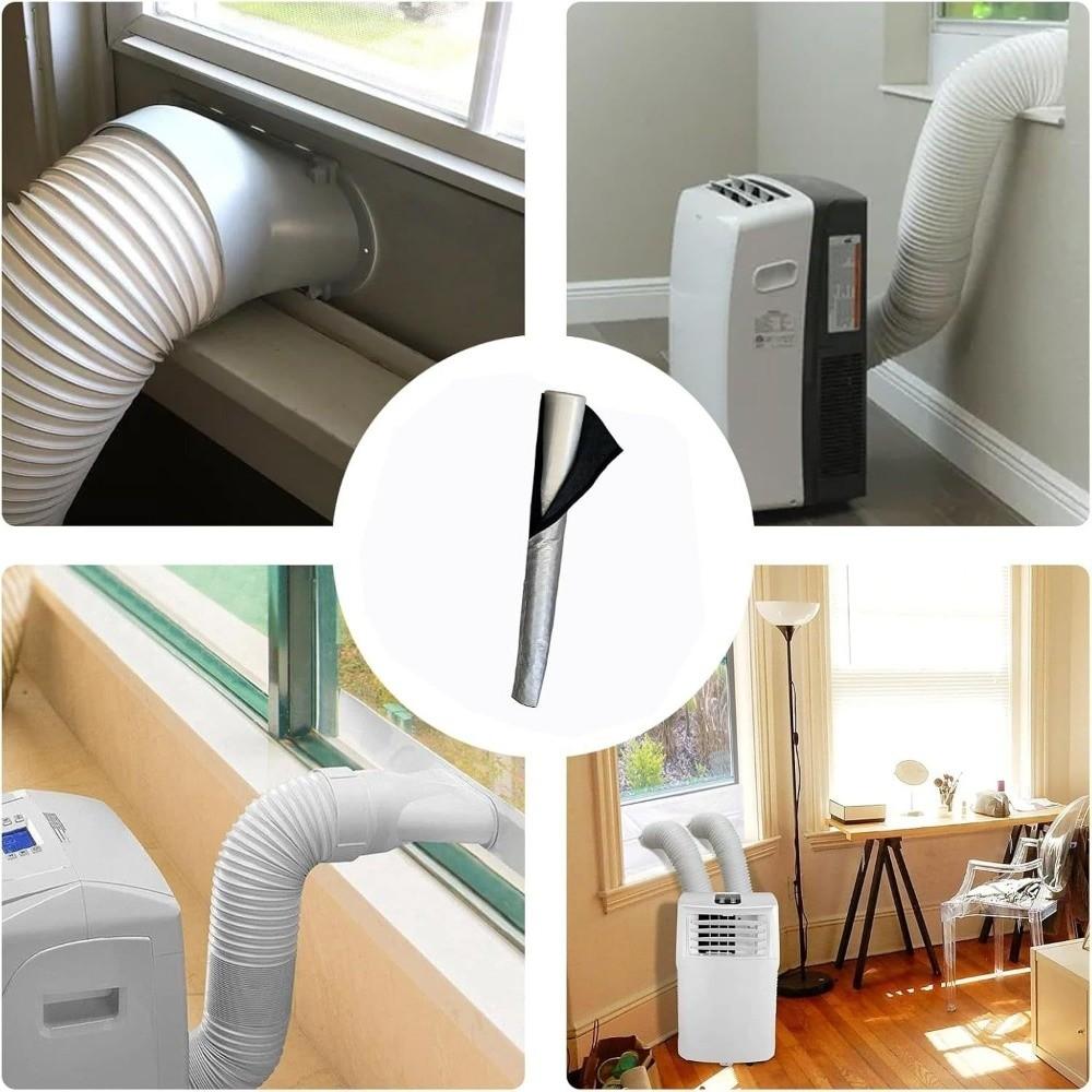 Heat Insulation AC Hose Insulation Sleeve Hose Protective Dust Sleeve  Exhaust Tube Accessories