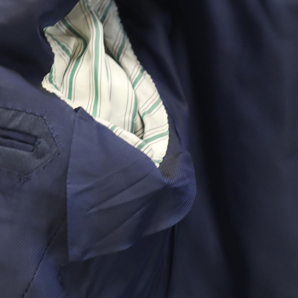 EDIFICE made in Japan suit Setup 44 Navy Men's Used