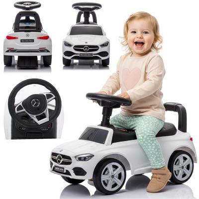Ride-on Pusher Walker Mercedes C-Class White Sun Baby