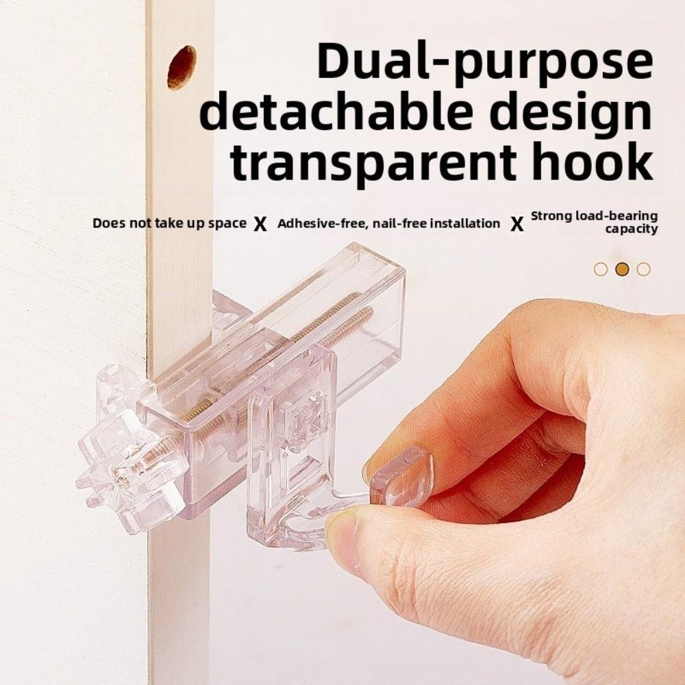 Gifts Detachable Desk Hooks Horizontal and Vertical Dual-use Knob Headphone and Bag Hooks Multi-purpose Kitchen Knob Hook