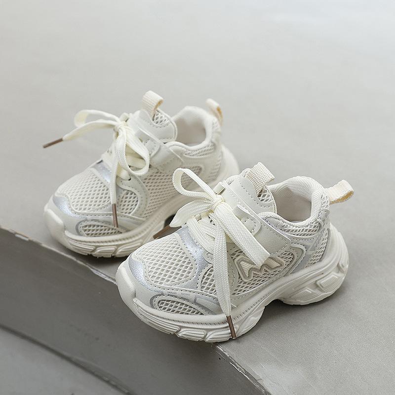 Kids Chunky Sneakers Spring Autumn Boys Girls Breathable Soft Sole Non Slip Running Shoes Outdoor Casual Comfortable