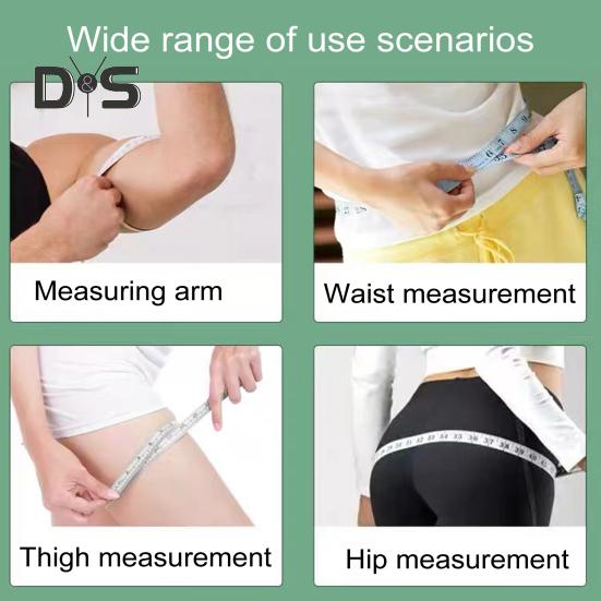 150 cm Herz-Maßband, einziehbar, weiches Mini-Maßband, tragbares Schneider-Nähtuch, Gewichtsverlust, Körpermaßband, flexibles Linealband