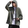 Rash Guard Hoodie for Men and UV Protection Lightweight Unisex [Radofo] Women, UPF50+, Nylon, Quick-Drying, Breathable, Hooded, Cooling, Thin,