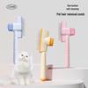 Self-Cleaning Pet Grooming Comb for Cats & Dogs - Removes Floating Hair Effortlessly
