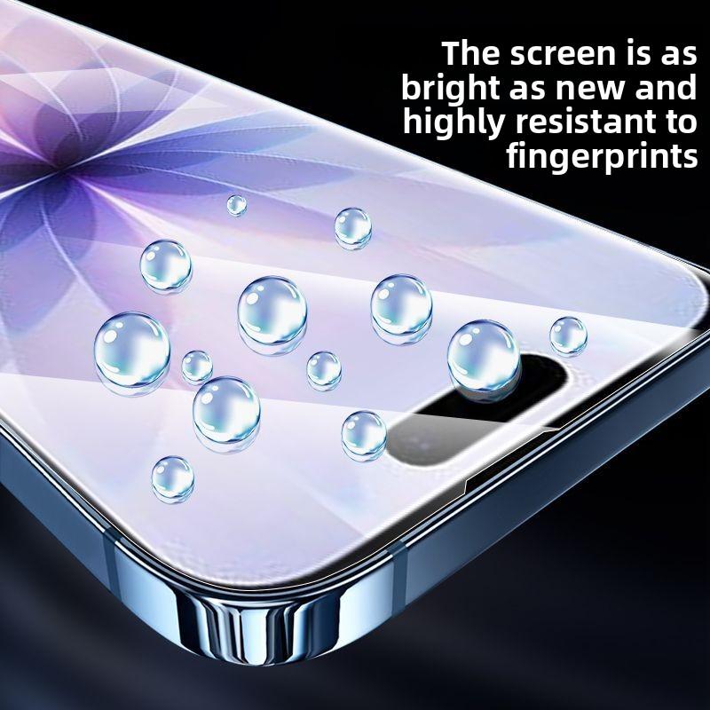 5pcs Applicable for iPhone17Promax water condensation film full screen 17 mobile phone film 17pro soft film high definition film