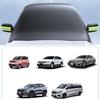 Universal Car Windshield Snow Cover Thick Anti-Frost Sun Shade with Magnets & Reflective Strips All Season Protection Snow Shield