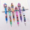 Popular K-Pop Demon Hunter Girl Group Push Button Gel Writing Tool Animation Design Innovative Acrylic Inlay Student Signature Writing Tool Student