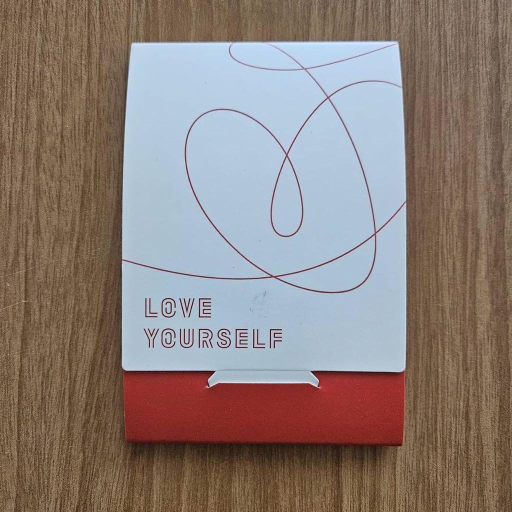 [USED] Complete BTS LOVE YOURSELF JAPAN Jin Mini Photo