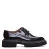 Black Derby With Squared Toe