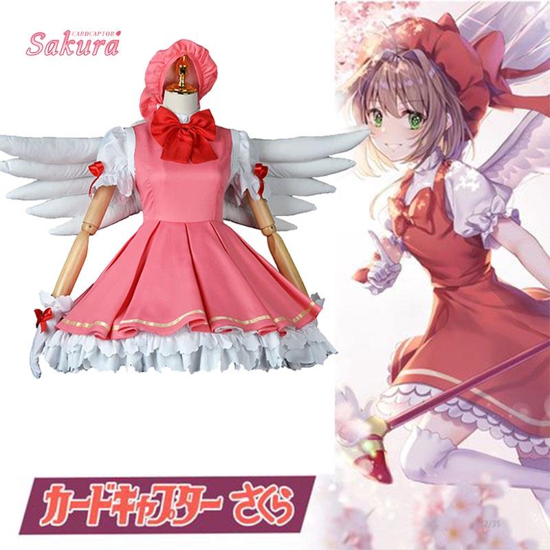 Kleines Sakura Cosplay Kostüm Erhältlich In Größen S Bis Xxxl
