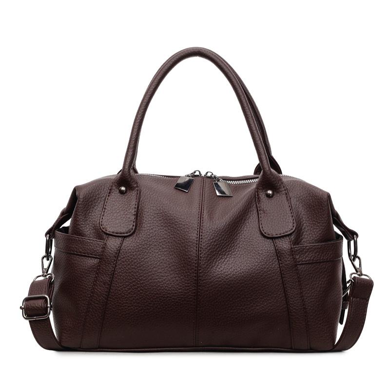 Vintage Tote Bag Women's Shoulder Bag Large Capacity Commuter Crossbody Bag