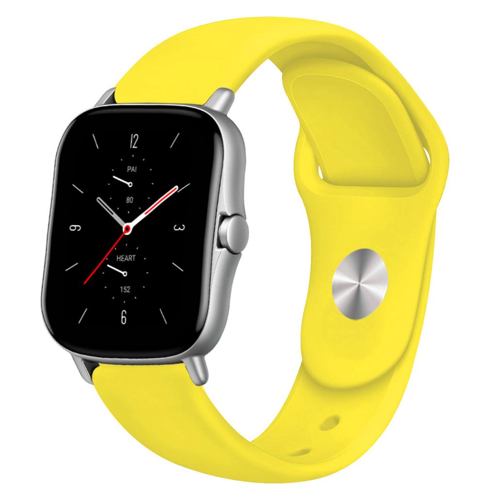 20mm/22mm Klockarmband För Amazfit GTS 4/3/2/2e/Mini/GTR 42mm/GTR 4/3 Pro Silikonarmband Amazfit helio/balance 2 bip 5 6 band