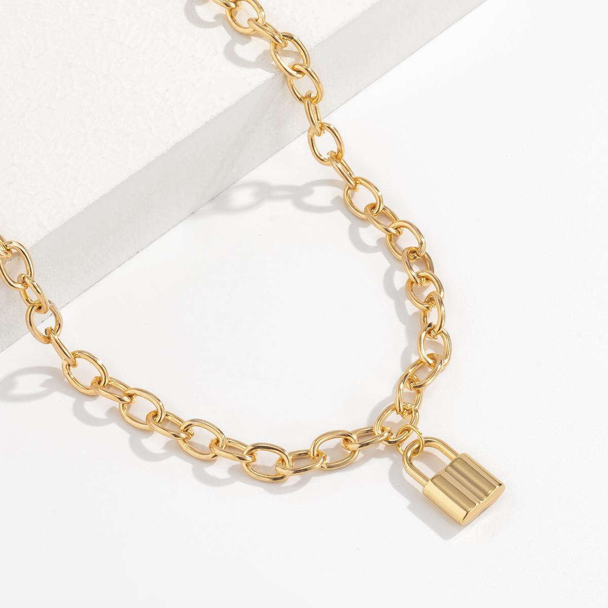 

Европейская и американская трансграничная застежка из сплава с подвеской в ​​форме талии-цепочки для женщин золотистый