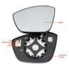 For Peugeot 408 2014 2015 2016 2017 2018 2019 left or right side heated glass rearview mirror lens
