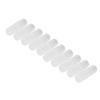 10PCS AAA To AA Size Cell Battery Converter Adapter Batteries Holder Case Switcher Transparent