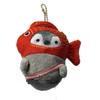 Lucky Koi Penguin Plush Pendant - Cute Japanese-Style Toy Doll