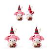 Melody Plush Christmas Hat Bag Charm With Soft Short Fibers For Girls And Boys