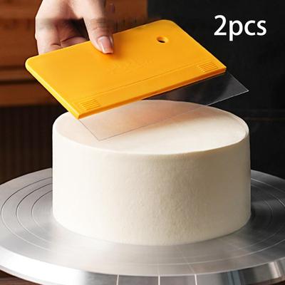 Cake Scrapers Cream DIY Bakeware Practical Decorating Tool