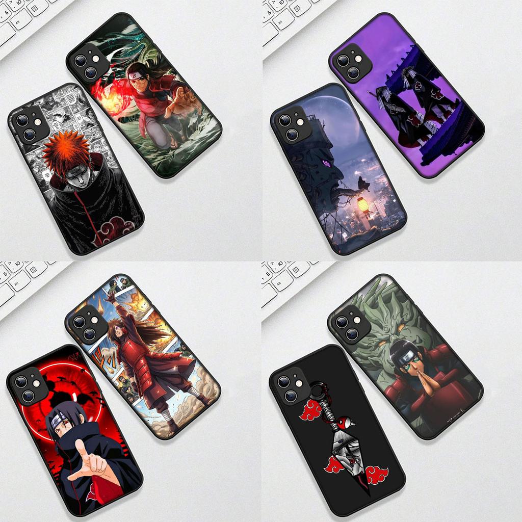 Cover for Apple iPhone 12 13 Pro XS Max Mini ProMax X XR Air 13Pro Casing Phone Case Itachi Uchiha Madaras Narutos Akatsuki