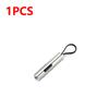 1-5pcs 2 in 1 LED UV Flashlight Battery Powered Portable Pen Light White+Purple Lamp Checker Detection Torch Ultraviolet Light