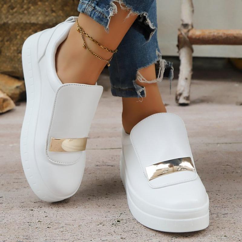 Summer Leather Casual Men's Shoes, Overfoot Lazy Board Shoes, New Flat-bottomed Driving Shoes