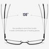 High Quality Metal Frame Reading Glasses Men Business Anti Blue Light Eyewear Classic Square Hyperopic Eyeglasses Diopter +2.25