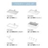 HEIAN SHINDO tatecco Vertical Tension Rod 110, Matte White, Mounting Height 110-190cm, TCR-3WH (Heian Shindo Kogyo)