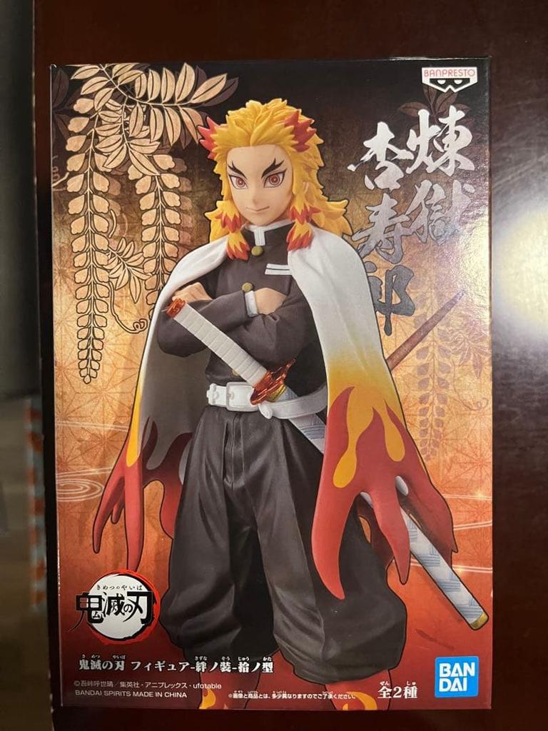 [USED] Demon Slayer: Kimetsu No Yaiba Rengoku Kyojuro Figure