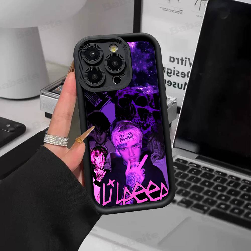 Sänger Rapper L-Lil Peep Handyhülle Für IPhone 17 16 E 15 14 13 12 11 Pro Max Plus Rückseite