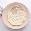 6 Layer Muslin Cotton Baby Bibs With Ties Newborn Soft Absorbent Drool Bibs For Infants Saliva Towel Burp Cloth