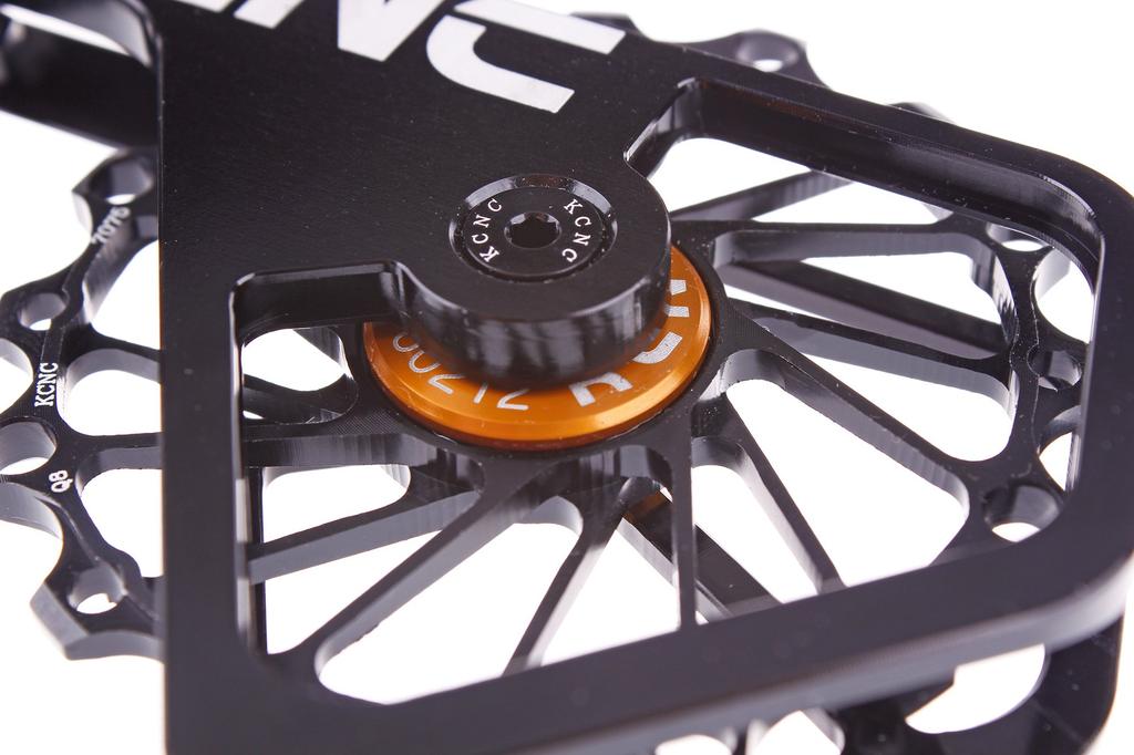 KCNC 16T Derailleur Pulley 7075 Aluminum Alloy Big Pulley Bicycle Pulley Compatible with Shimano Dura Ace 6700/6800/7800/7900/7970/9000/9070 (Black)