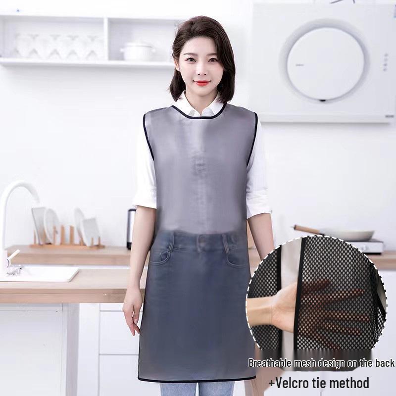 2025 Waterproof TPU Kitchen Apron for Home & Catering