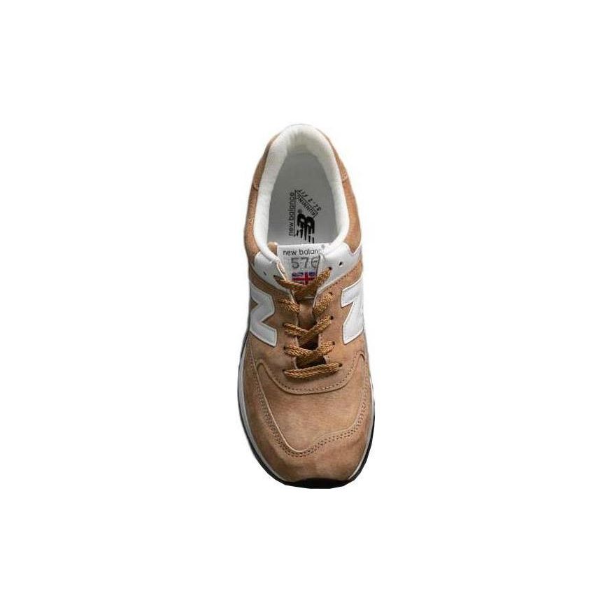 New Balance Nb 576 Leather Comfortable Versatile Sports Low-Top Casual Shoes Women sneaker Brown W576TNW