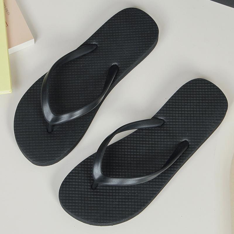 Beach Flip-flops Cool Slippers Women's Fashion Solid Color Versatile New Simple Classic Soft Bottom Summer Flip-flops Women