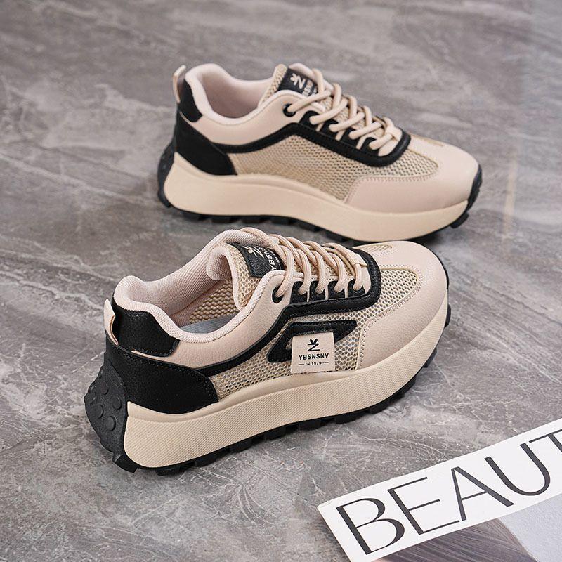 Mesh Dad Shoes Women's Summer Thick-soled Non-slip Versatile Casual Shoes Breathable Casual Sneakers