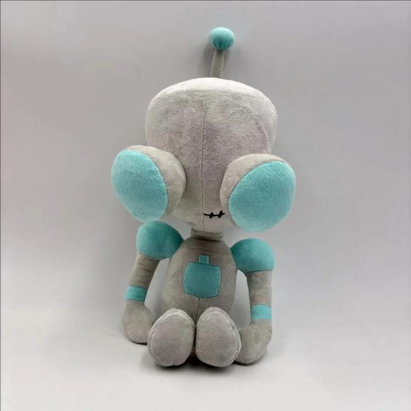 20-28cm New Invader Zim Plush Toys Alien Zombie Stuffed Soft Dog Animal Plushie Dolls For Kids Fans Birthday Gifts