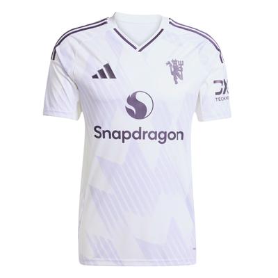 Aeroready Manchester United 25/26 Away Fan Version Slim Fit Crew Neck Short Sleeve Football Shirt Men Tops JI7423