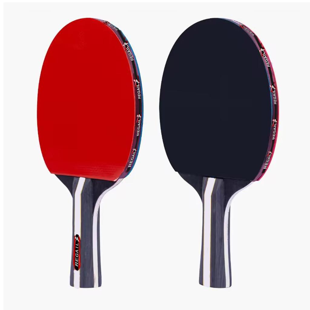 smine manual by professional coach Table tennis racket set with racket 2 3 ping pong professional [Beginner's included] case, beginner/intermediate