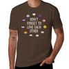 New Donapost Forget to Love Each Other TShirt quick drying shirt Blouse designer t shirt men